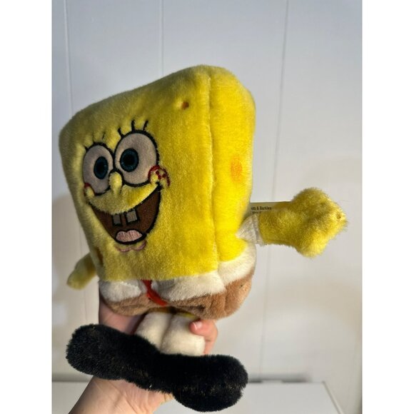 Nickelodeon SPONGEBOB SQUAREPANTS Stuffed Plush Doll by Nanco - 2003 Collectible - Picture 4 of 9
